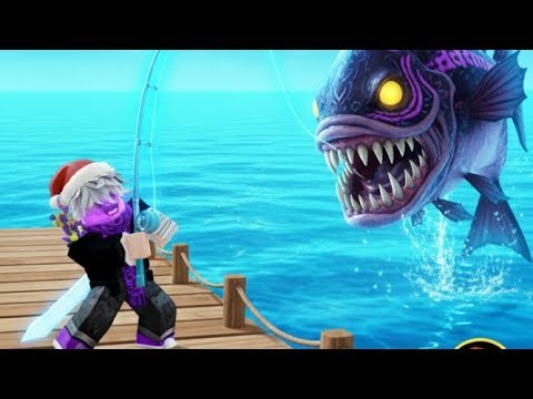 Comecei do ZERO no FISCH achei um PEIXE RARO?! (Roblox) part 1