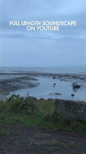 Thunderstorm Rain Walk by the River (Clevedon, UK) | Ambient Vagabond Short | 4K SOUNDSCAPE