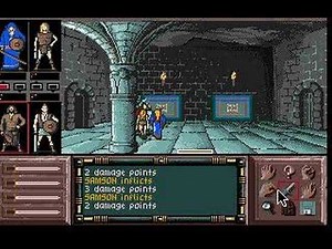 Drakkhen (Amiga): Gameplay