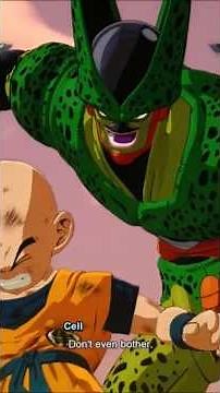 Cell vs Krillin Special Banter #sparkingzero