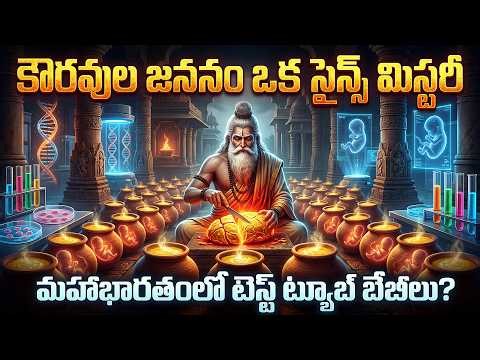 కౌరవుల జననం: ఒక సైన్స్ మిస్టరీ | The Science Behind Kauravas