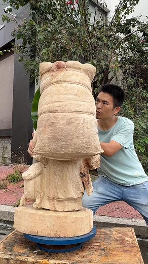 3.3M views · 34K reactions | Nghệ thuật điêu khắc gỗ #tuonggothinhvuong #dieukhacgo #woodworking #woodcarving #reels | Đồ Gỗ Thịnh Vượng | Facebook