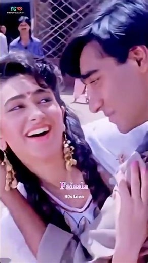 Tujhako Baaho Me Bhar Liya | Jigar |Hindi Love Song | Ajay devgan Karishma| #shorts #shortsfeed #mha