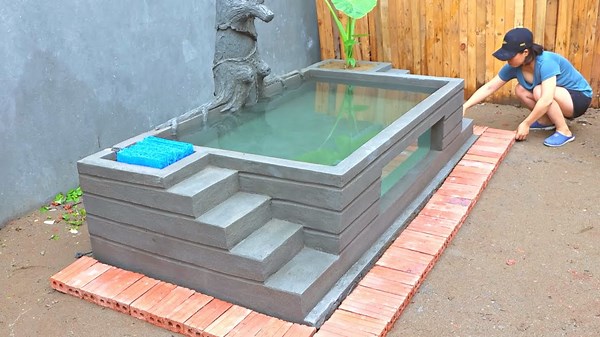 How to Build a Beautiful Aquarium || Simple practical and save!