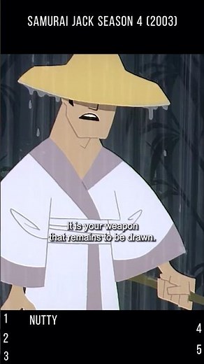 🎬 Samurai Jack Season 4 (2003) —“You’re Not Worth My Blade.”｜Power in Restraint ⚔️😳🔥