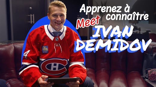Meet Ivan Demidov | Montréal Canadiens