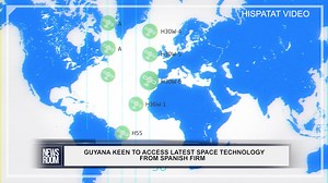 Guyana is keen to partner with HISPATAT, a leading Spanish company that offers unique high tech satellite infrastructure while offering countries autonomy and sovereignty in the management of crucial data, such as those used in banking, national security and elections. The Caribbean Telecommunications Union, of which Guyana is a founding member, recently signed an agreement with HISPATAT to develop a project to bridge the digital divide in the Caribbean. Prime Minister, Brigadier Mark Phillips, 