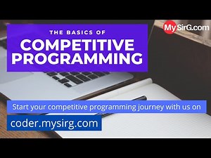 Competitive Programming with MySirG.com