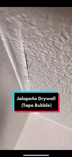 How To Repair A Drywall Tape Bubble - Jalapeño Drywall