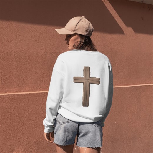 Wooden Cross PNG, Rustic Christian Cross Clipart, Easter Faith Cross Design, Religious Wood Cross Illustration for POD, Biblical Design - Etsy