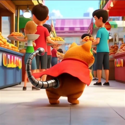 Catbot Goes Hungry ⚙️🐾 😺