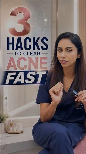 STOP Popping Pimples! 😳 3 Acne Hacks That Actually Work Fast