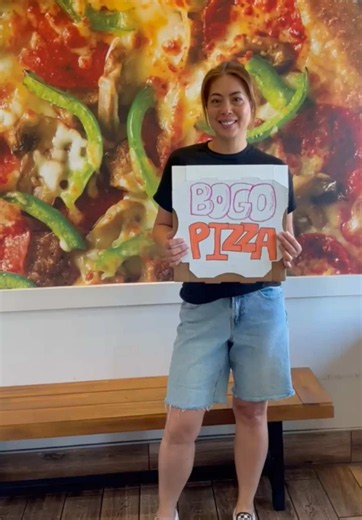 We’re super grateful for your love & support over the past months! ❤️ As a “Thank You,” we’re offering BOGO (Buy 1 Get 1) pizzas 🍕 this upcoming Wednesday 9/23/26 How to redeem: 1️⃣ When ordering online or through the app, go to “Hot Deals” and apply the BOGO coupon 2️⃣ When ordering over the phone or in-store, mention this post ⚠️Fine Print: 🍕Offer only valid at Marcos Pizza Santa Ana Harbor/First location. 🎁Deal valid for menu priced pizzas 🚫Offer cannot be combined with another offer. 🗓️