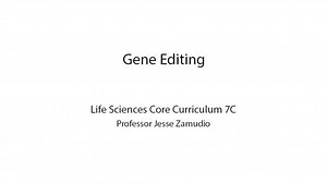 Gene Editing