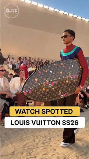 💎 Watches Spotted at Louis Vuitton SS26 Show | Pharrell, Lil Baby & Skepta