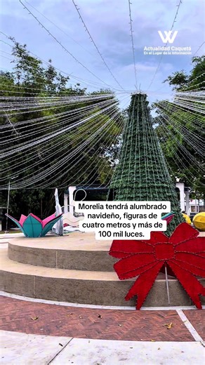 Alumbrado Navideño en Morelia: Un Espectáculo Luz y Color