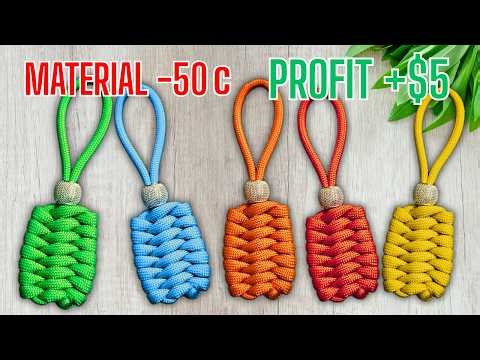 The $5 Paracord Keychain: Easy DIY Tutorial