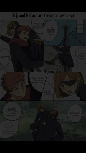 Yuji and Nobara🫠🤌🏻💗| #jujutsukaisen #anime #jjk #yuji #itadori #itadoriyuuji #kugisaki #nobara