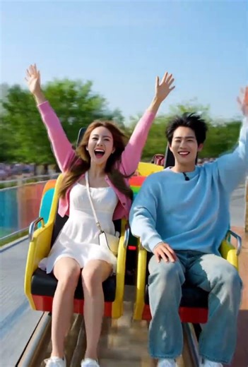 The cutest amusement park date in Seoul 🎡🍭💛