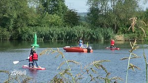L'inauguration de la base de loisirs de Basse-Ham a eu lieu ce week-end ! 30 hectares d’espace naturel qui vont ravir les plaisanciers, permettre de développer le tourisme du territoire et offrir de belles opportunités dans le domaine du tourisme fluvial. Anne Sophie Pierson a testé les premières activités pour nous. | Moselle TV