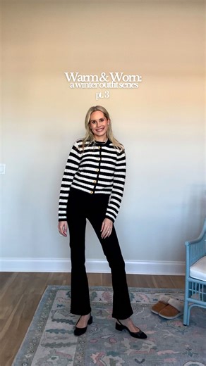 Warm & Worn: A winter outfit series where I am getting dressed in anything but leggings & sweats! Comment WORN & I will send you the links to this look. @shopmy @spanx @tuckernuck @dorseyofficial @veronicabeard @shopmoonriver | The Sarah Beth Blog