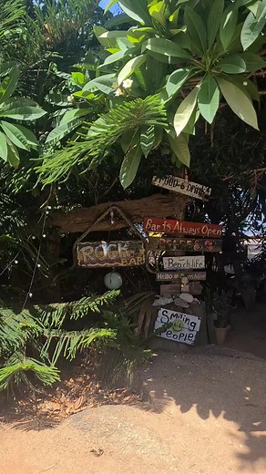 the rock bar in Koh Samui pretty unique place to have a drink #therockbar #kohsamui #beachlife #travelthailand #traveltiktok #travelkohsamui