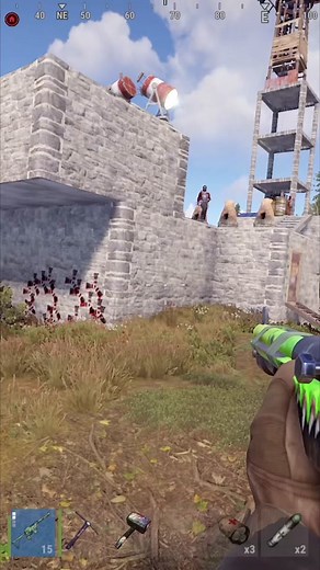 I make it rain ☔️🌧️ #rust #rustgame #fyp #foryou #rusttok #rustclips #rusttrolling