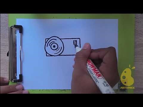 How to Draw record player
