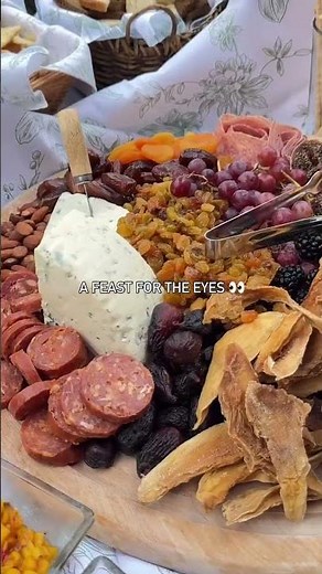 The Ultimate Wedding Charcuterie Spread! 🧀🍇
