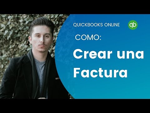 Como crear una factura en Quickbooks Online