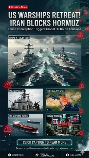 US WARSHIPS WITHDRAW! IRAN BLOCKED OFF IN HORMUZ #Hormuz #IranVsUS #Geopolitics #JagatViralita