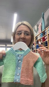 Everything included. One beautiful project. 🧶 Grab the Rainbow Cardigan Knit Kit – sizes prem to 12m. 🌈 #wildandwoollyyarns #knittersofinstagram #knitting_inspiration #knittersofnz | Wild and Woolly Yarns