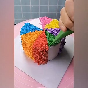 11K views · 774 reactions | Colorful Cake Decorating Ideas | Cake Step by Step | Facebook