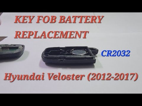 How To Replace (2012-2017) Hyundai Veloster Key Fob Battery (CR2032) Push Button Start/Smart Key Fob