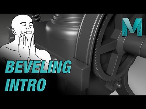 Beveling in Maya: An Introduction to the Bevel Tool