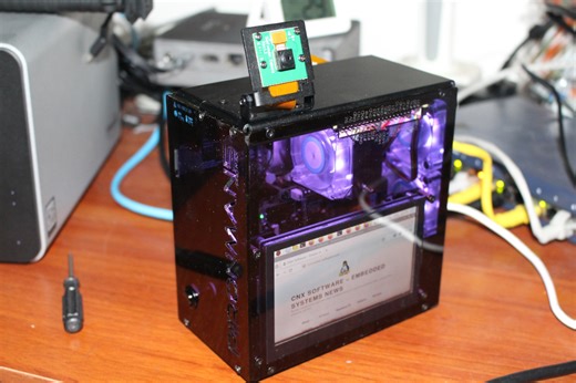 Pironman 5 Pro Max Review - A Raspberry Pi 5 Tower PC case with integrated video and audio capabilities, optional UPS kit - CNX Software