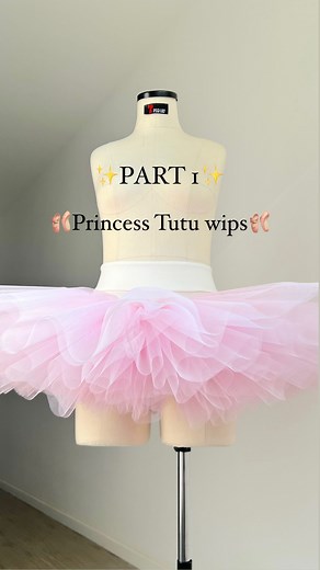 Red Lily • Cosplay Atelier on Instagram: "Princess Tutu wips並✨栗 PART 1: the tutu✨並 Like and comment for the part 2! Share if you like my work and want to support me凉 What do you think? #princesstutu #tutu #sew #cosplay #cosmaker #cosplaywip #princesstutucosplay"