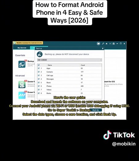 How to format Android phone? #howtoformat #android #MobiKin #formatandroid