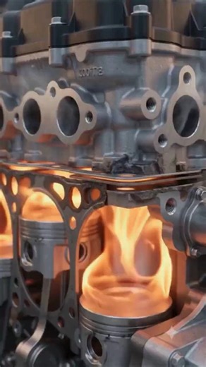 Engine Overheating Problems and Cylinder Head Gasket burned 🔥 #youtubeshorts #shortvideo #shorts