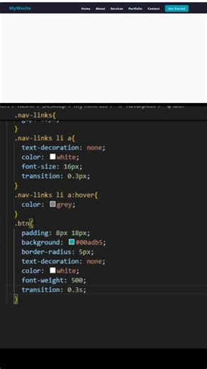 Navbar in html and css #html #css #webdevelopment #coding ‪@LearnCodingOfficial‬ ‪@codingtech‬