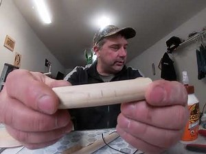 Making a hummingbird wirlygig