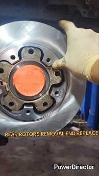 2015 FORD TRANSIT TRUCK 3.7 REAR ROTORS AND PADS REMOVAL END REPLACE