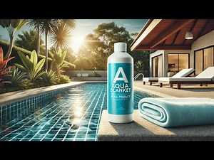 🌊 Lo-Chlor Aqua Blanket - The Liquid Solar Blanket | Best Cover Free Liquid Pool Solar Blanket 🌊