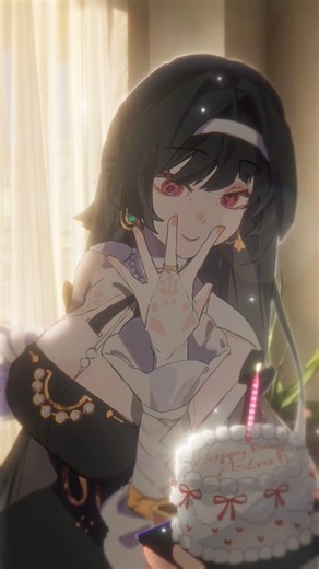erz on Instagram: "HAPPY BIRTHDAY ASTRA YAO!! 🥳 my wife my beloved my.... #zenlesszonezero #astrayao #zzzero #zenlesszonezerodaily #hoyoverse animated by @mikarileaf (comish) artwork by @toraurauri_ (comish) TY!"