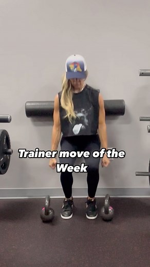 ⭐️Trainer Move of the Week⭐️ Quad focused wall squats. These are no joke. You come down low enough for a deep stretch in your quads. Stay up on your toes the entire set. And feel that quad PUMP! For reference these are 20lb kettlebells. Next set I did 25. #progressiveoverload #shapesfitnessflowermound #shapesfitness #quads #personaltraining #womensgym #stronggirl #yesyoucan #thisis54 | Shapes Fitness For Women