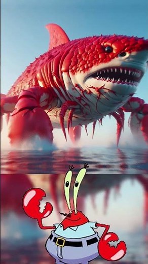 SpongeBob SquarePants as SHARK All Characters 2025