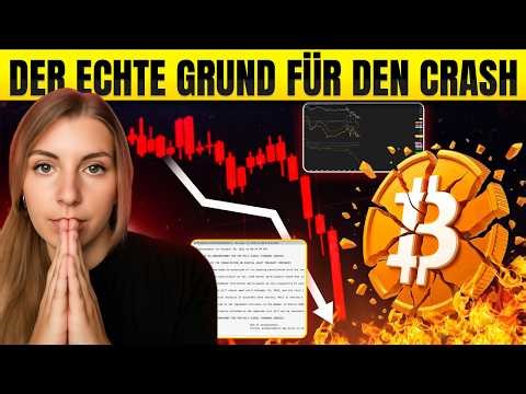 WARNUNG: DAS IST DER WAHRE GRUND FÜR DEN BITCOIN CRASH [Alle lagen FALSCH]