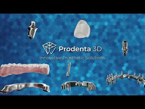 PRODENTA 3D | Innovative Prosthetic Solutions - High-Precision 3D Product Animation