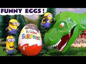 Fun Minions Funny Egg Hunt