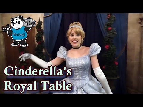 Cinderella's Royal Table - Fairytale Dining Experience - Disney Princess Characters - Magic Kingdom